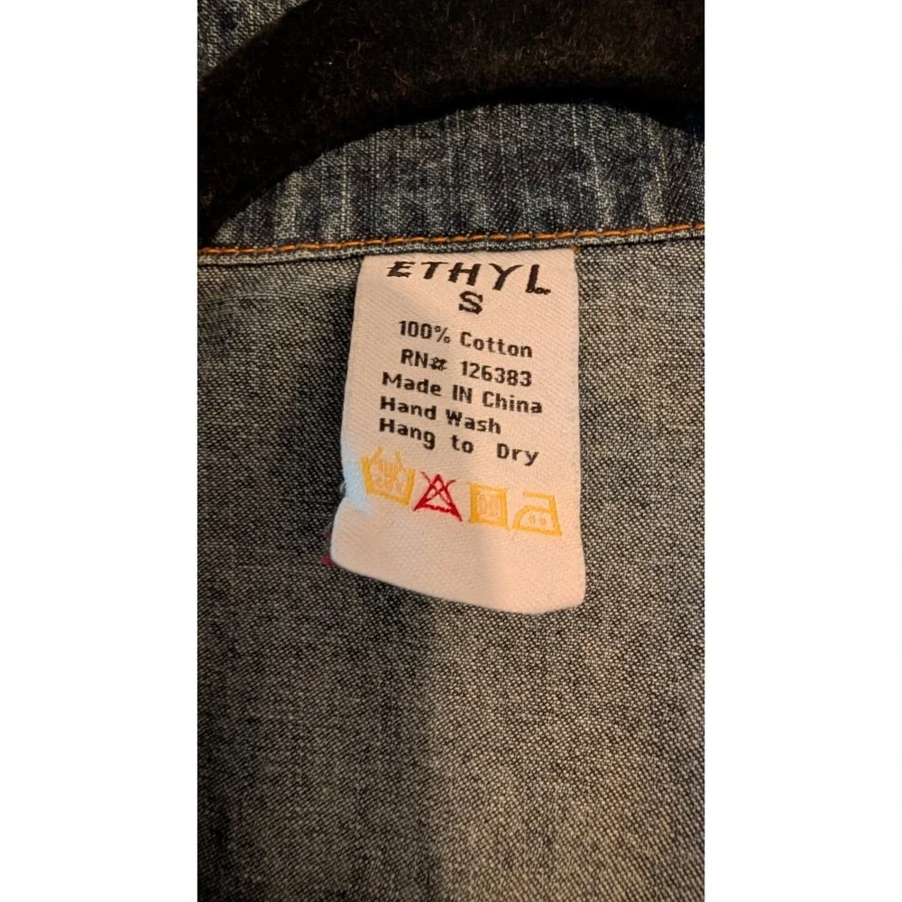 Ethyl longline denim